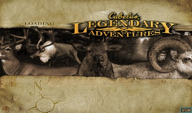 Cabela's Legendary Adventures Wii Original