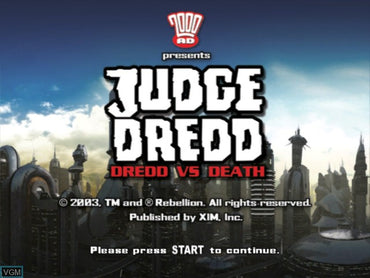 Judge Dredd: Dredd vs. Death - XBox Original