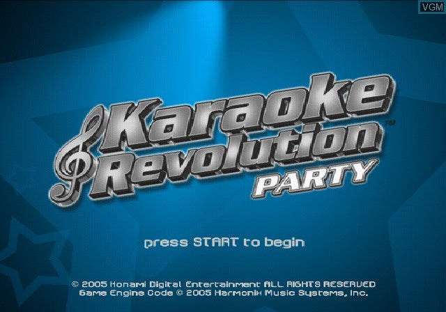 Karaoke Revolution: Party PS2