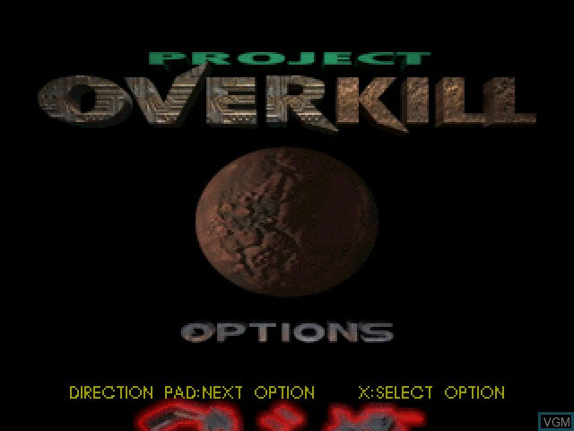 Project Overkill Sur PS1 – Jeu Complet, Boîtier Disque, Retro Gaming