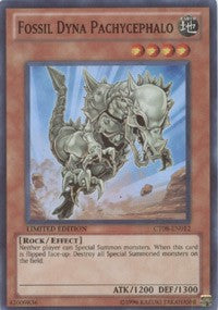 yugioh fossil dyna deck ES01-AE003 Pachycephalo (SER) Mint / near mint condition trading card Fossil Dyna Pachycephalo [CT08-EN012] Super
