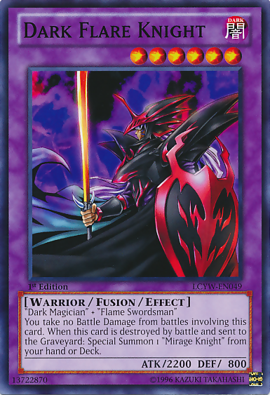 yugioh card dark magician knight Yugioh Dark Magician The Dragon Knight LEDD-ENA00 1st Edition Ultra Ra