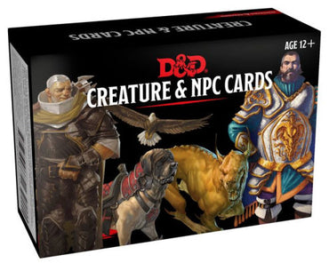 Creature & NPC Spellbook Cards D&D