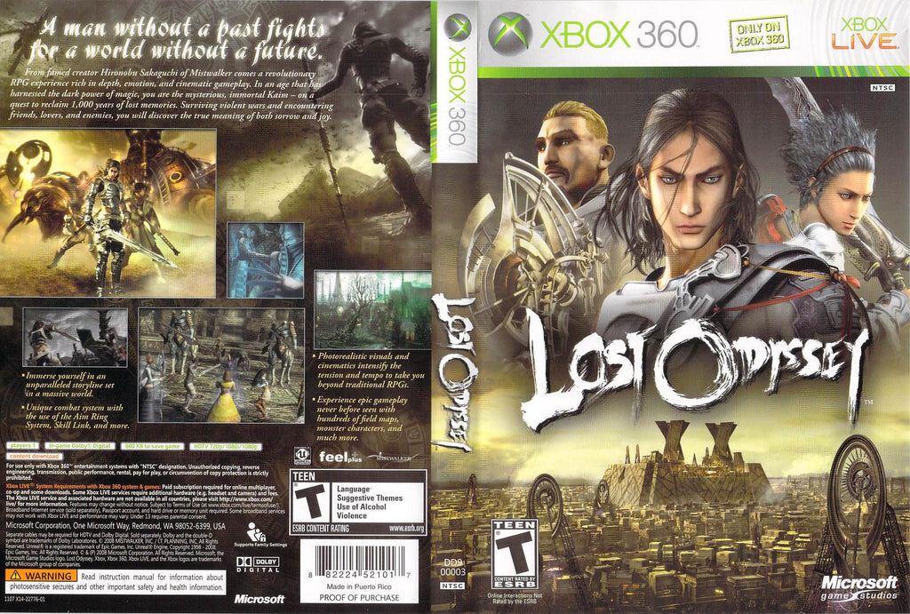 Lost Odyssey X360