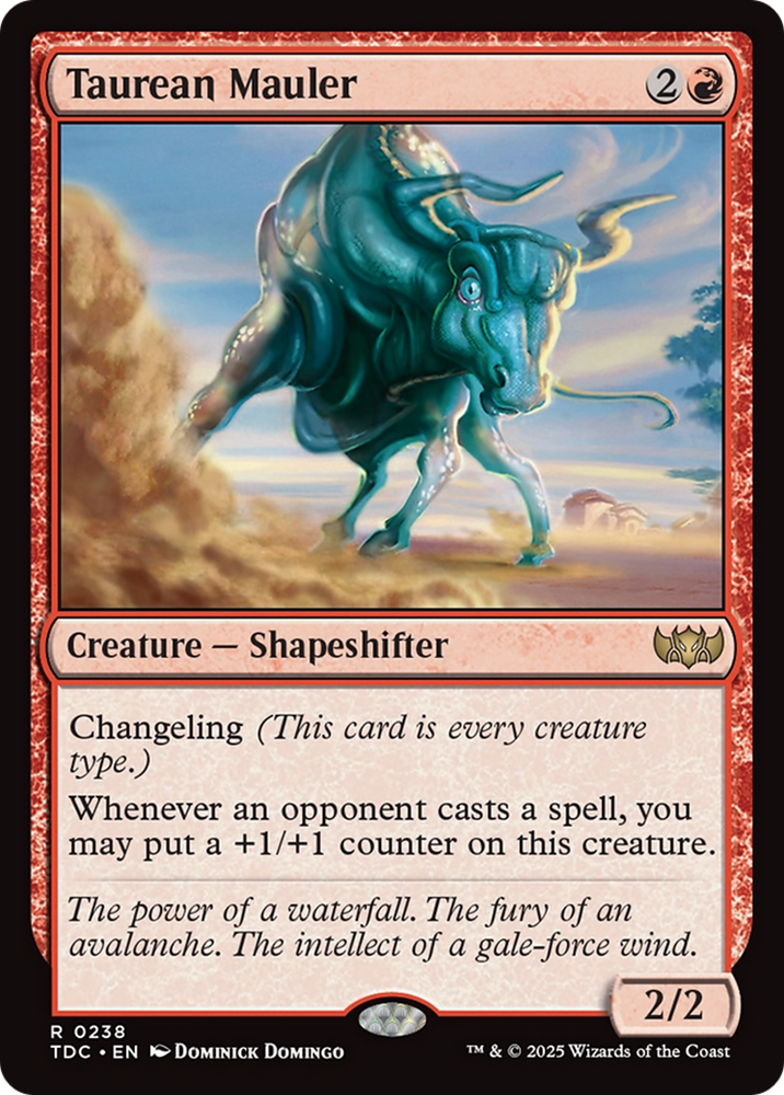 Taurean Mauler [Tarkir: Dragonstorm Commander]