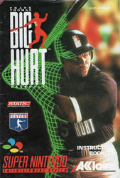 Frank Thomas Big Hurt Baseball - SNES