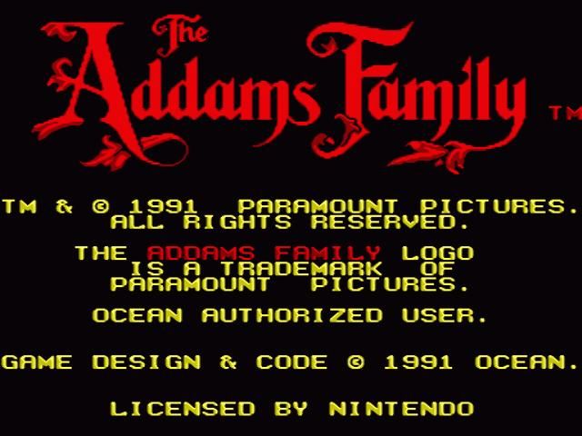 The Addams Family - SNES