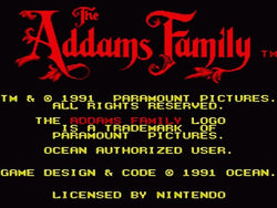 The Addams Family - SNES
