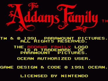 The Addams Family - SNES