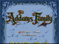 The Addams Family - SNES