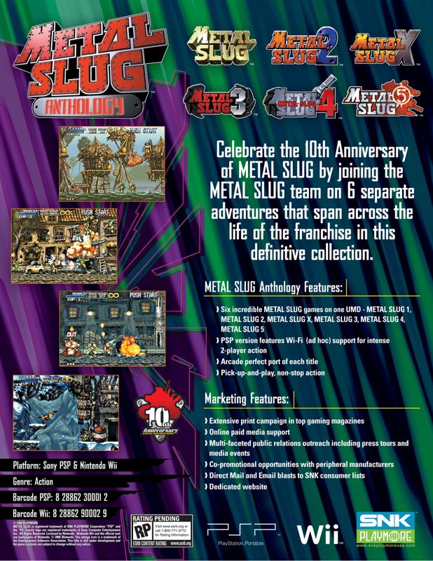 Metal Slug: Anthology - PS3