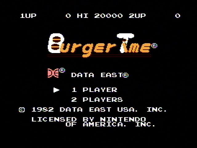 BurgerTime - NES