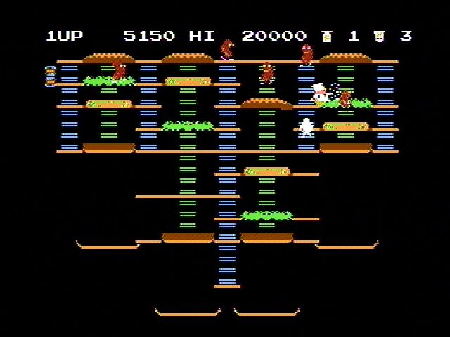BurgerTime - NES