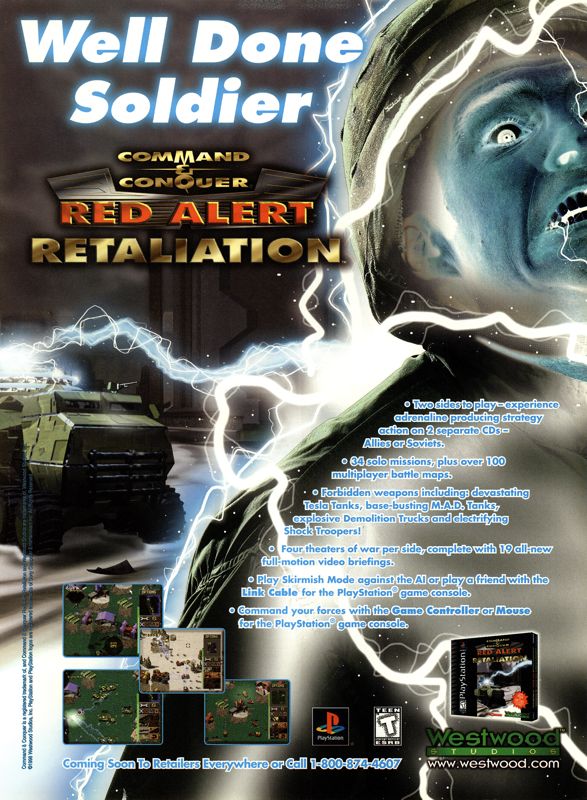 Command & Conquer: Red Alert - Retaliation - PS3