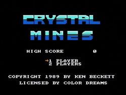 Crystal Mines - NES