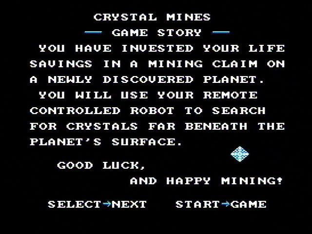 Crystal Mines - NES