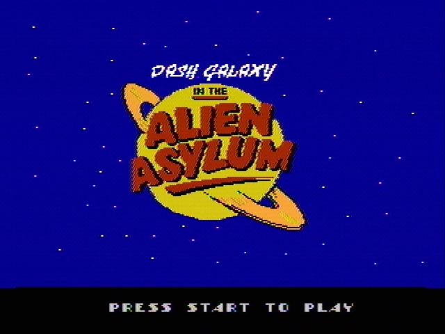 Dash Galaxy in the Alien Asylum - NES