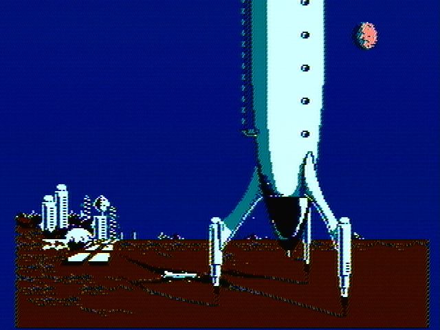 Dash Galaxy in the Alien Asylum - NES