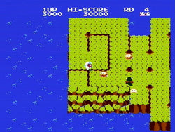 Dig Dug II: Trouble in Paradise - NES