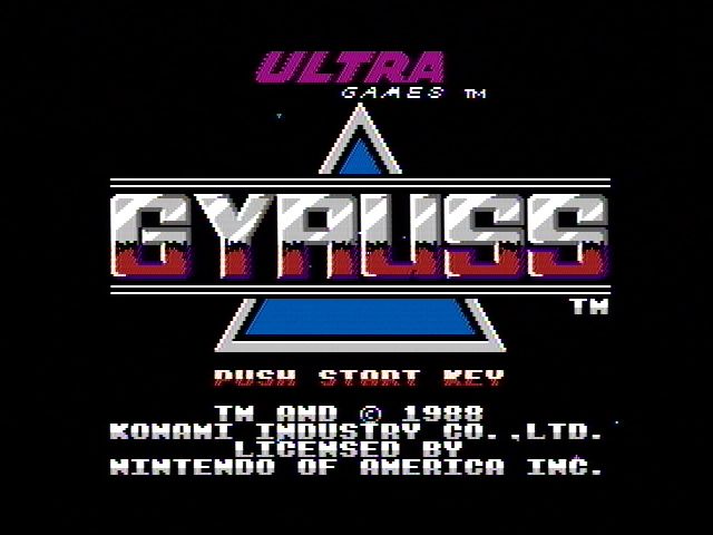 Gyruss - NES