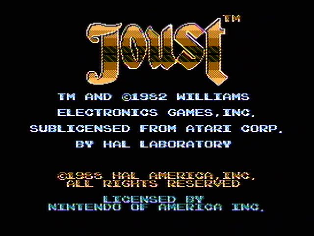 Joust - NES