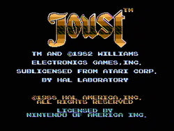 Joust - NES