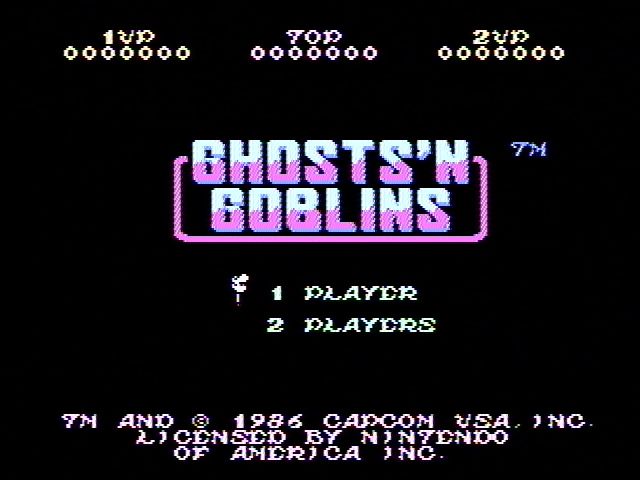 Ghosts 'N Goblins - NES