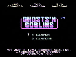 Ghosts 'N Goblins - NES