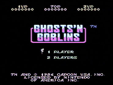 Ghosts 'N Goblins - NES