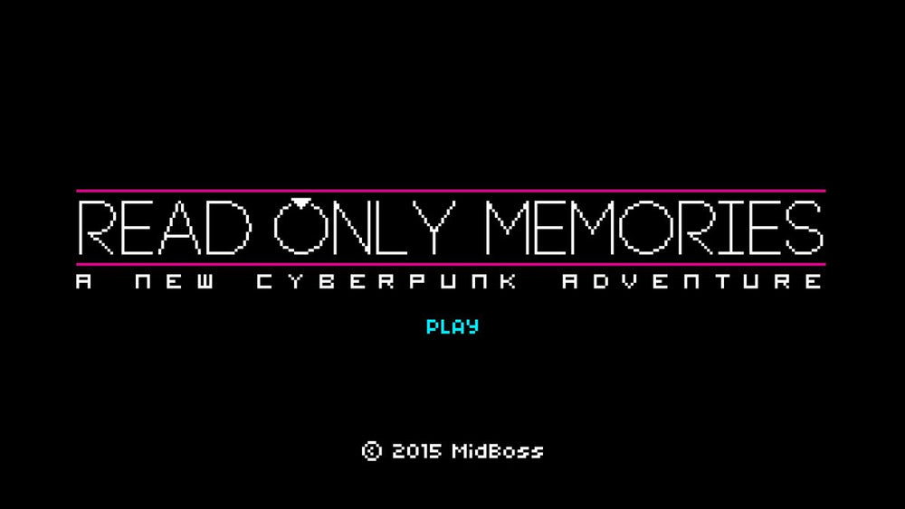 2064: Read Only Memories - PS4