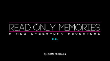 2064: Read Only Memories - PS4
