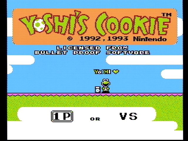 Yoshi's Cookie - NES
