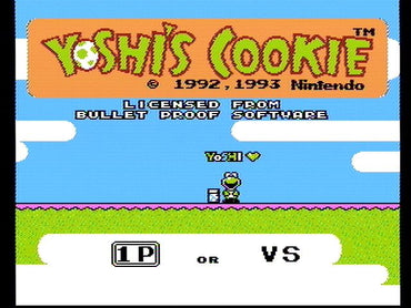Yoshi's Cookie - NES