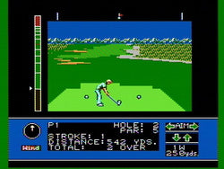 Jack Nicklaus' Greatest 18 Holes of Major Championship Golf - NES
