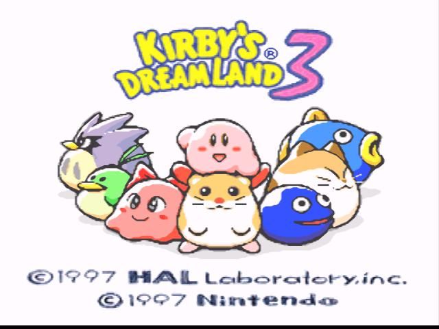 Kirby's Dream Land 3 - SNES