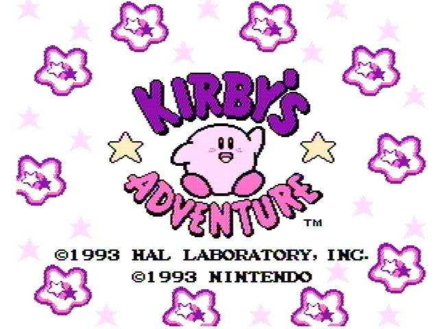 Kirby's Adventure - NES