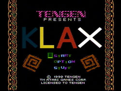 Klax - NES