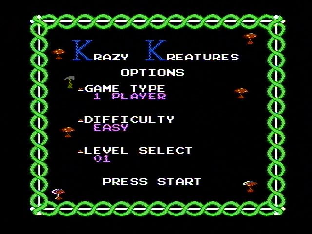 Krazy Kreatures - NES