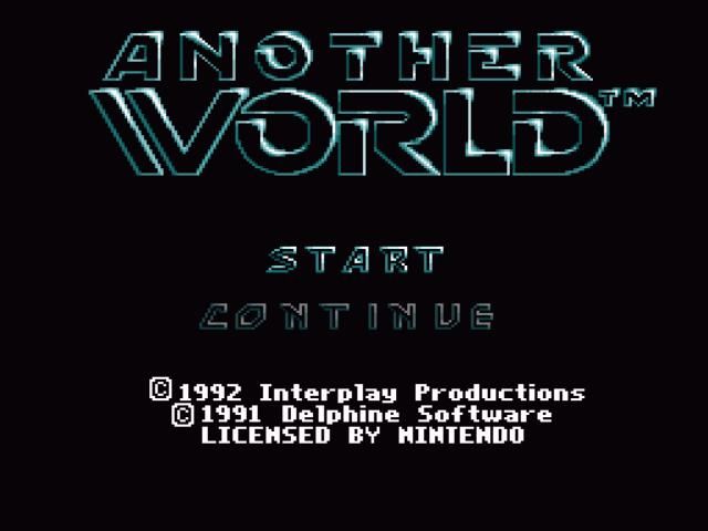 Out of This World - SNES