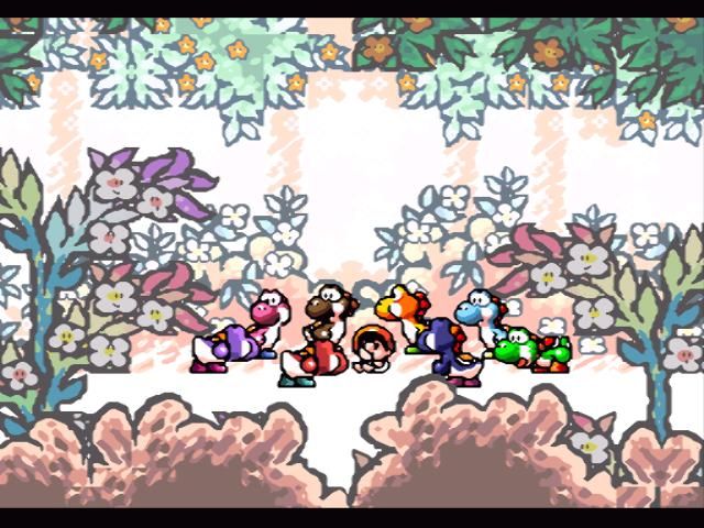 Super Mario World 2: Yoshi's Island - SNES