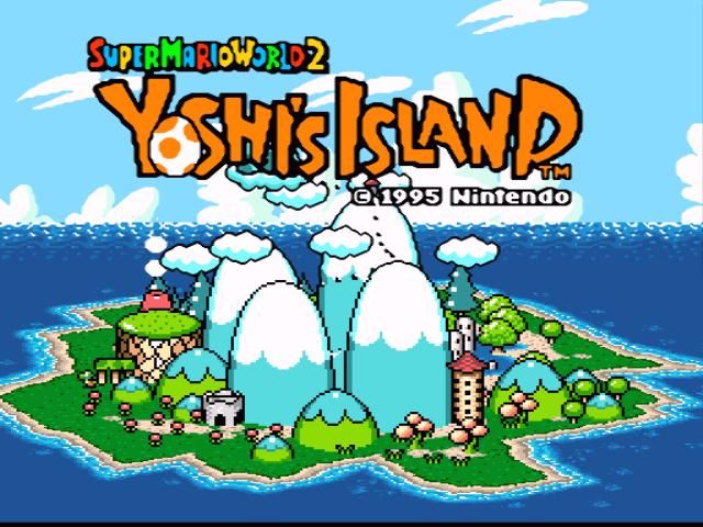 Super Mario World 2: Yoshi's Island - SNES