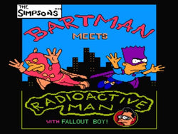 The Simpsons: Bartman Meets Radioactive Man - NES