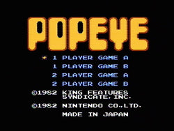 Popeye - NES
