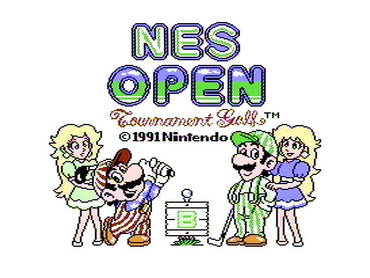 NES Open Tournament Golf - NES
