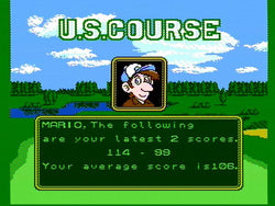 NES Open Tournament Golf - NES