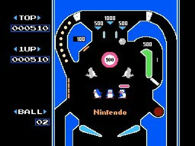 Pinball - NES