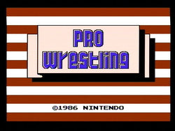 Pro Wrestling - NES