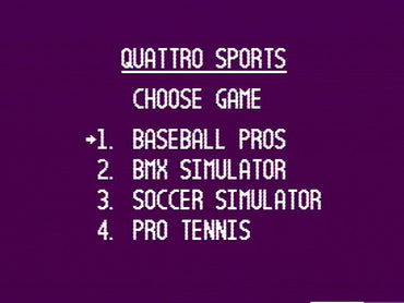 Quattro Sports - NES