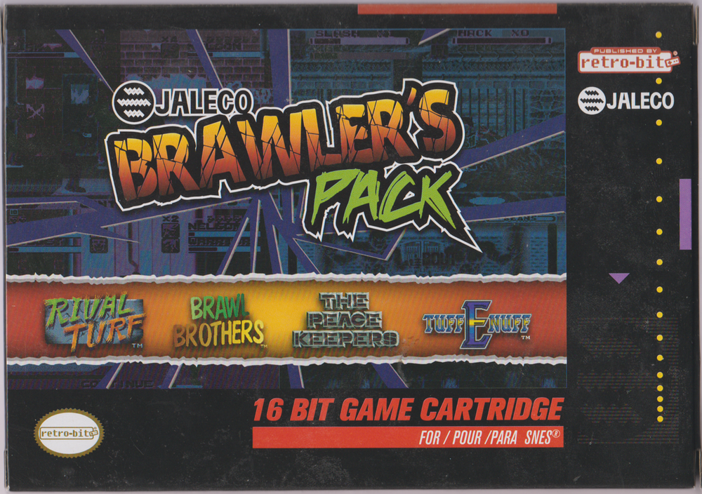 Jaleco Brawler's Pack - SNES