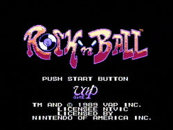 Rock 'n Ball - NES